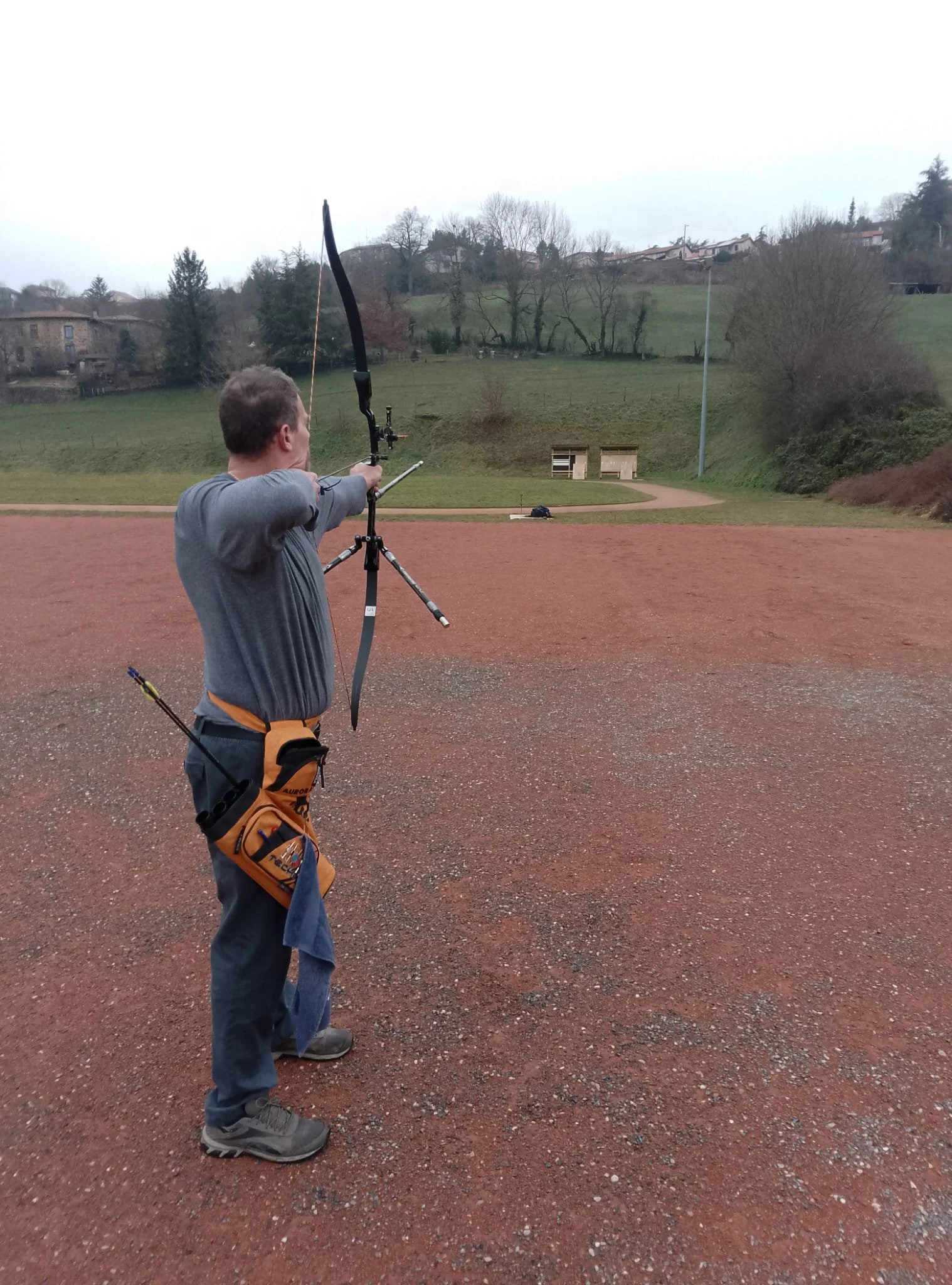 Essai du nouveau mur des Pinasses janvier 2025