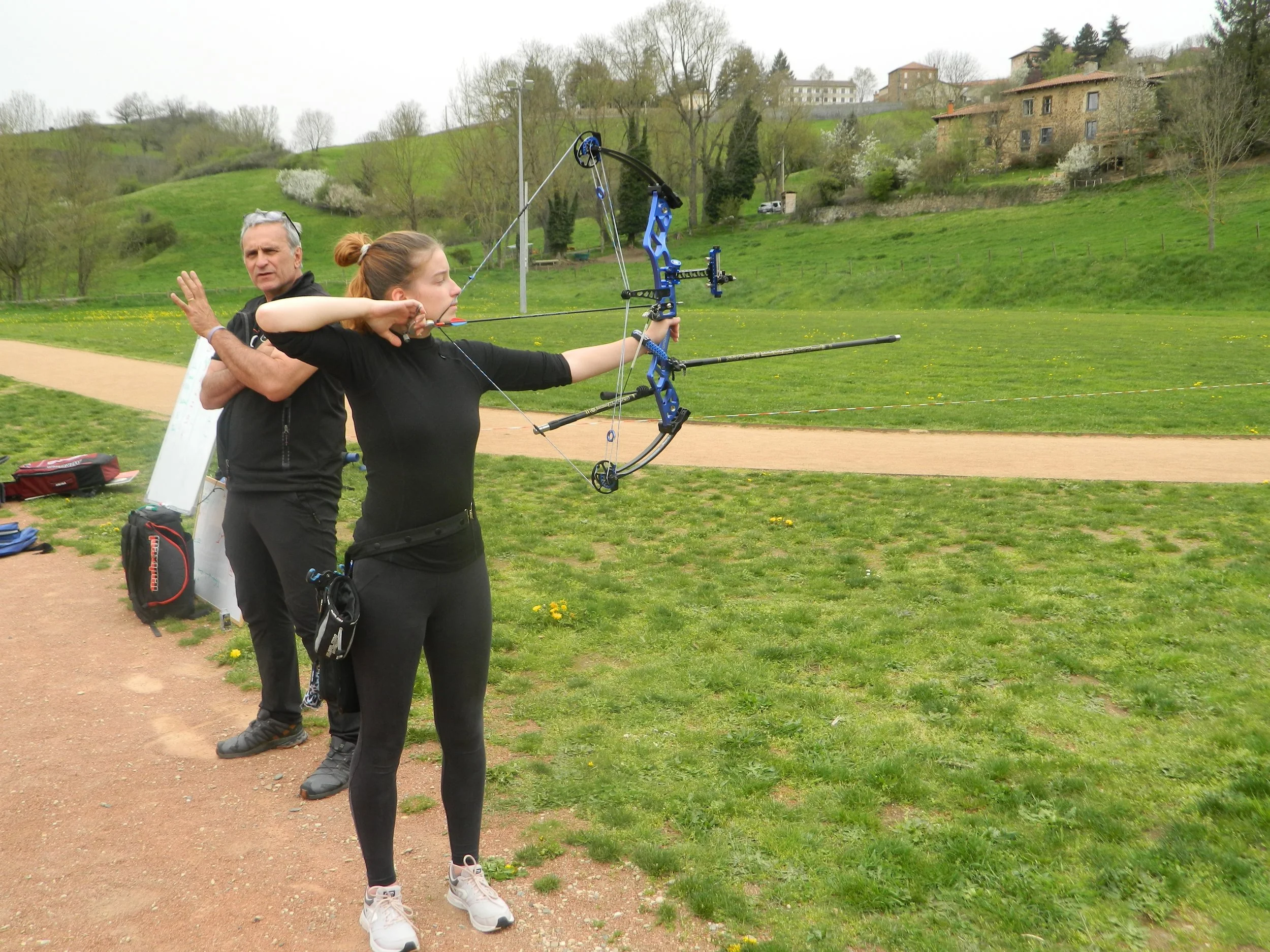 Cours du dimanche avec Manu aux Pinasses