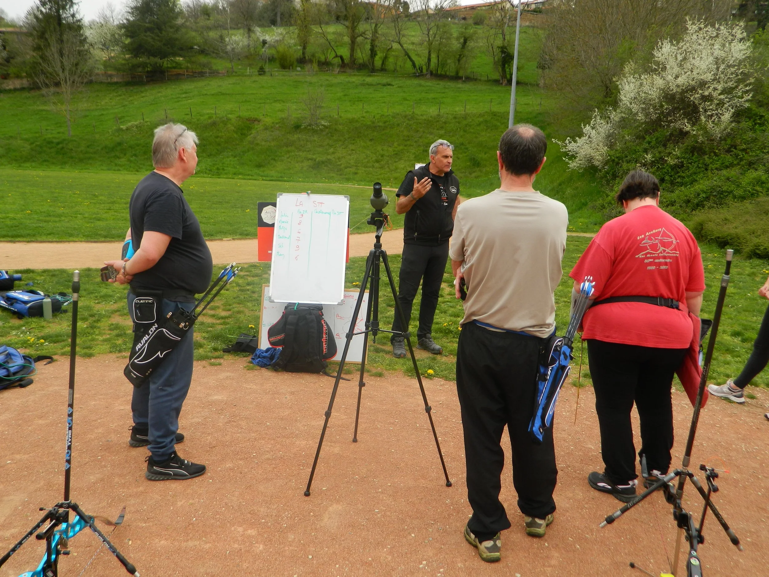 Cours du dimanche avec Manu aux Pinasses