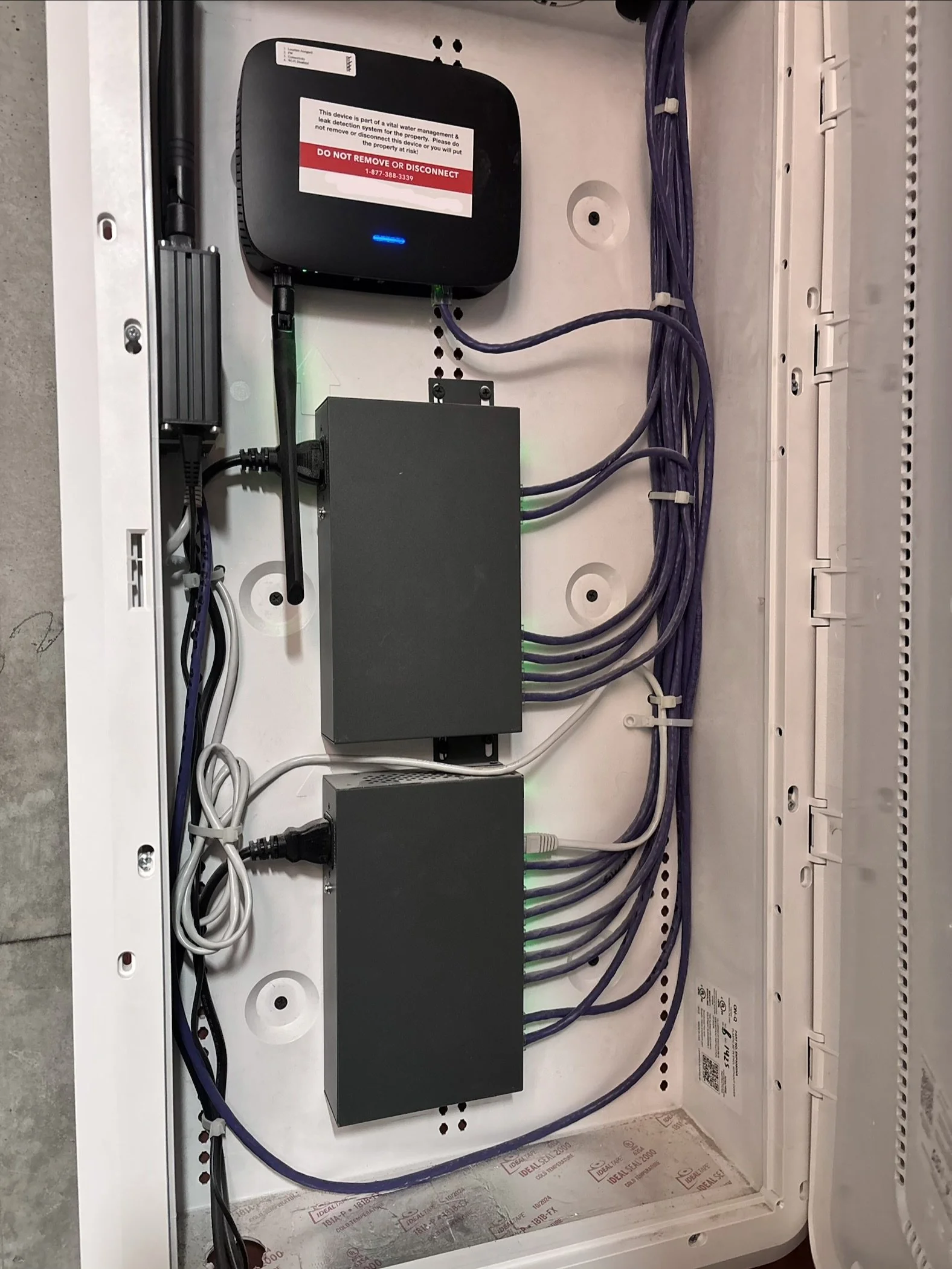 IIoT network backhaul and structured cabling deployment by OnHive Canada
