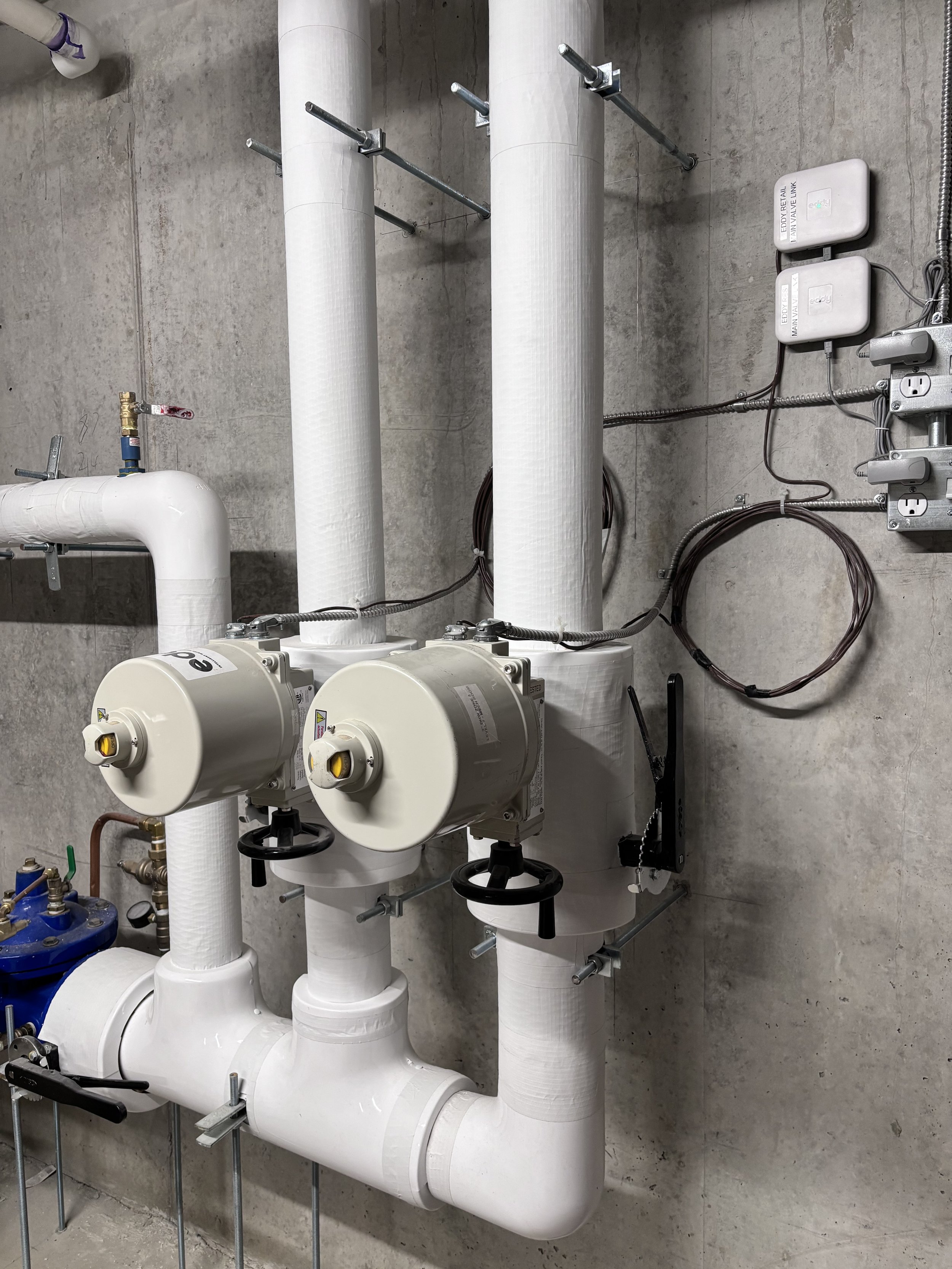 IIoT leak detection sensor deployment by OnHive in Vancouver