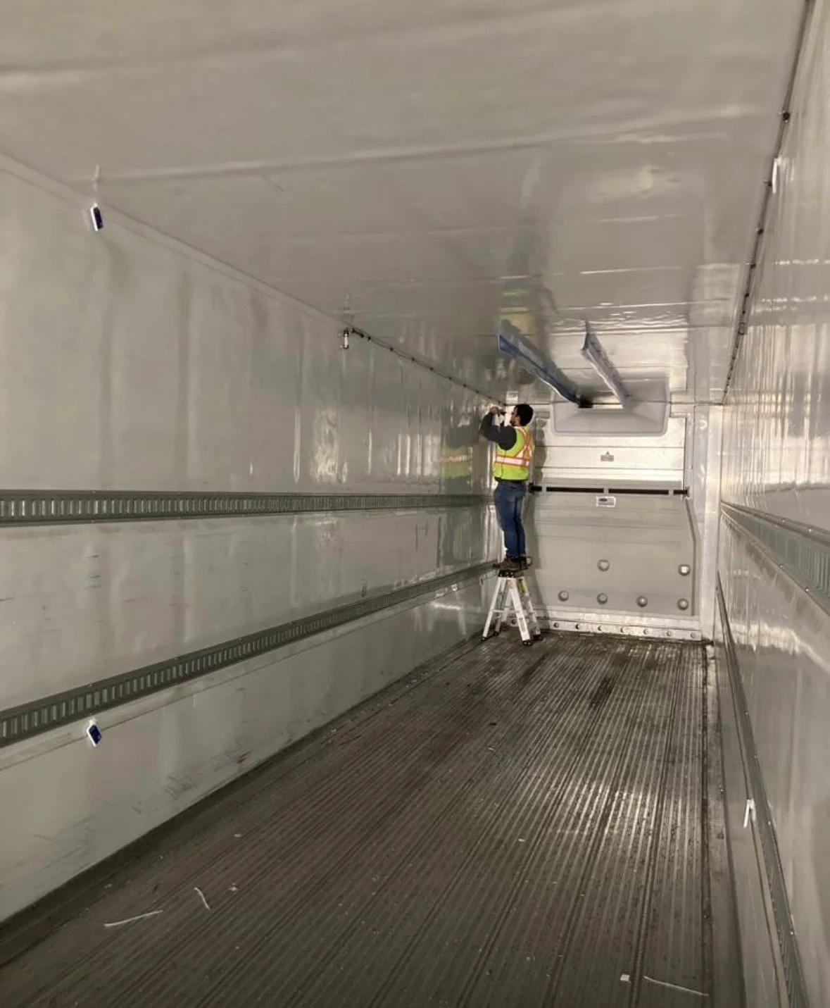 Reefer trailer temperature mapping in Toronto by OnHive