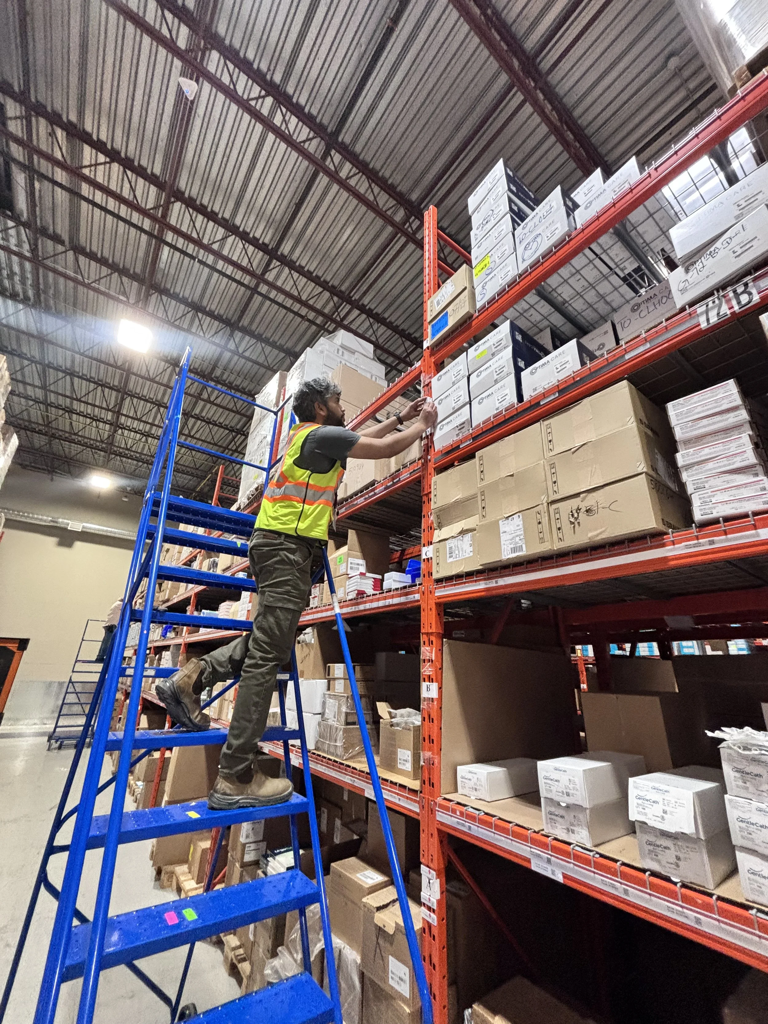 IIoT sensor deployment and temperature for food safety, GTA 