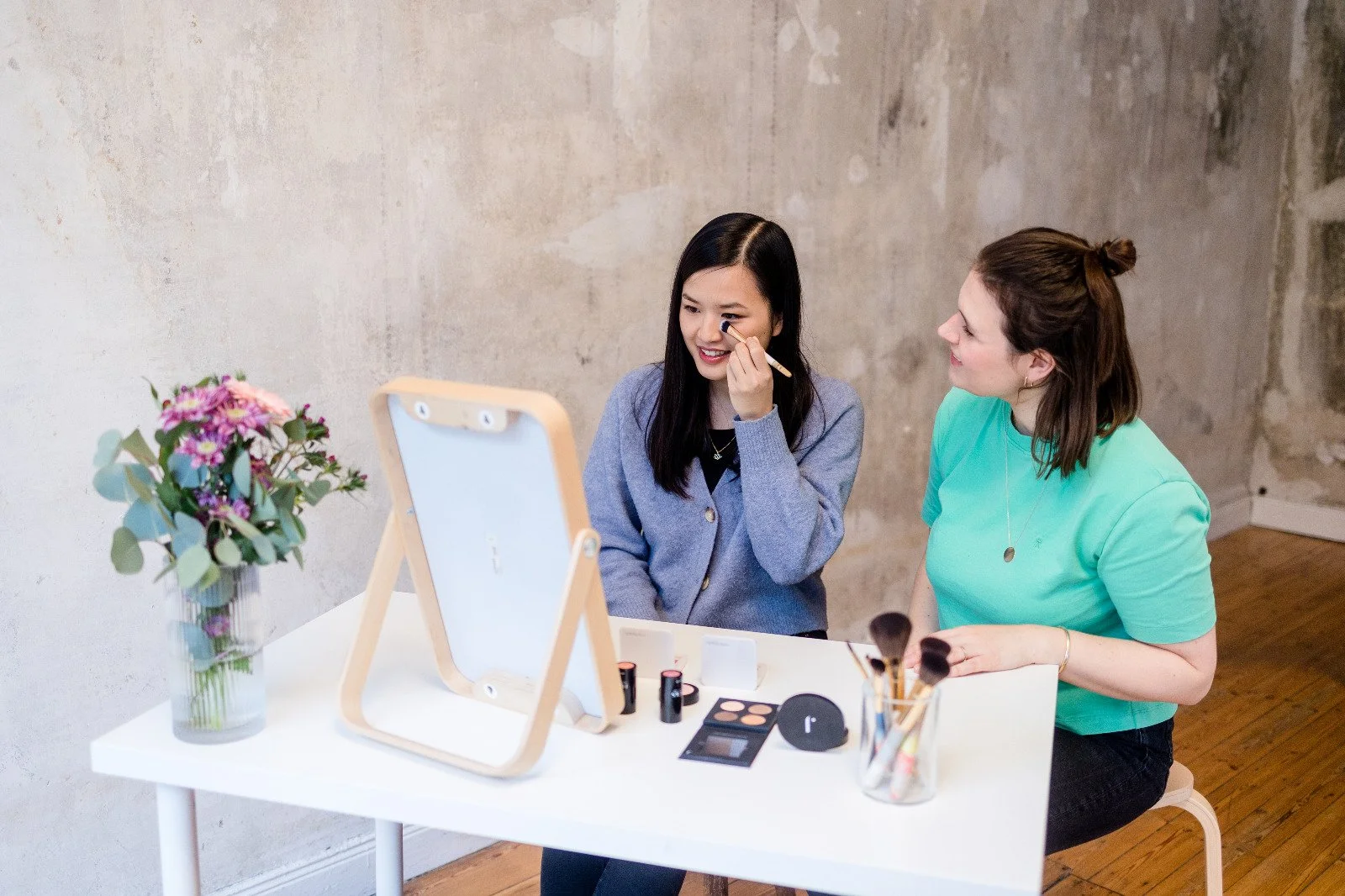 Professionelles Brautstyling Hamburg - natürliches Make Up für die Hochzeit