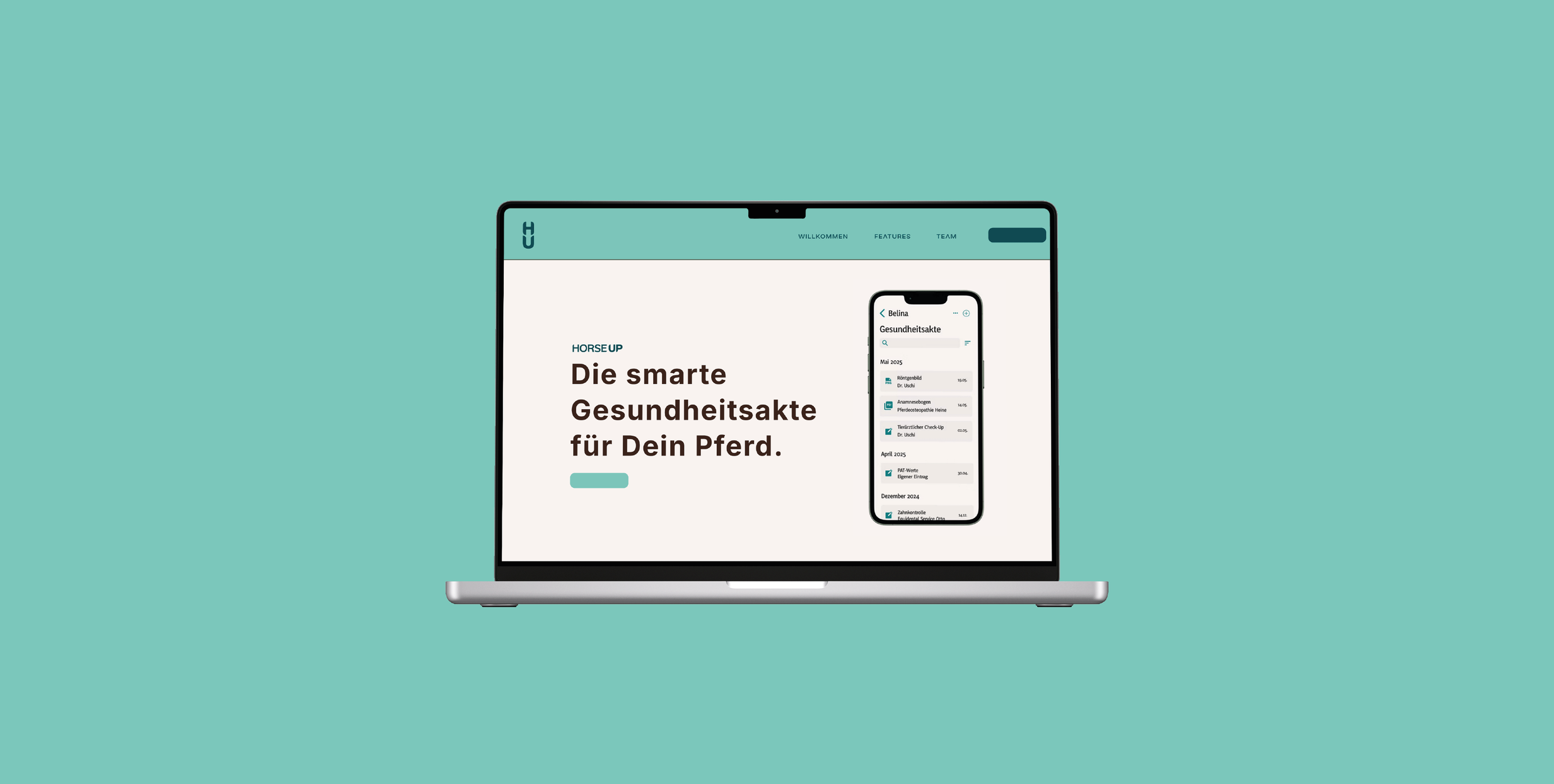 Designanwendung auf einem Desktop
