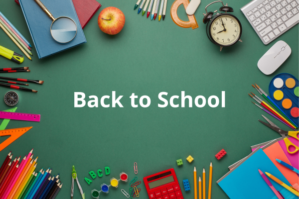 Get ready for back to school!