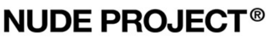 Text reading 'NUDE PROJECT' in bold capital letters.