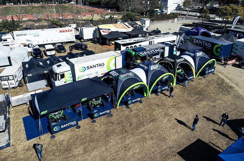 Sponsor Publicidade Santag Racing Serviço