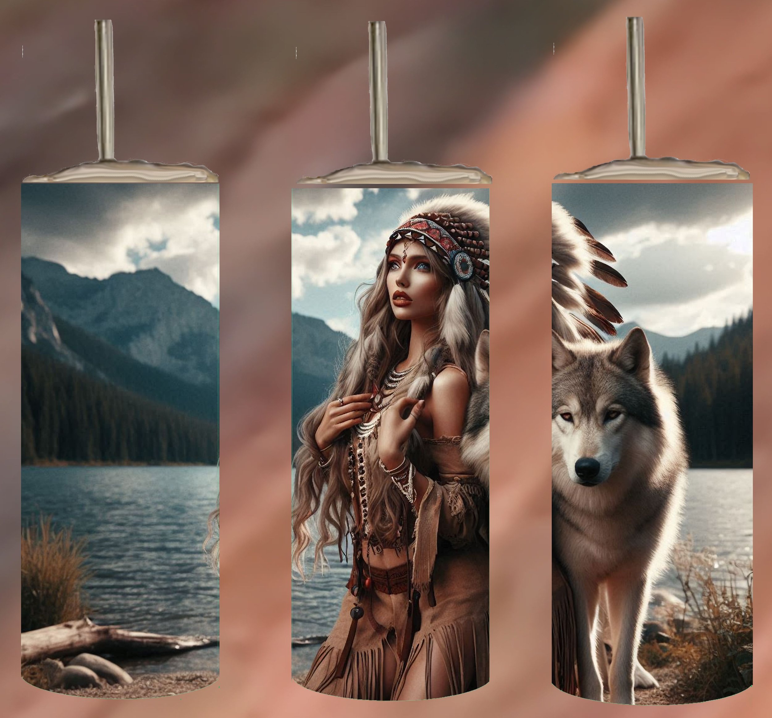 Native American Maiden and Wolf 3.jpg