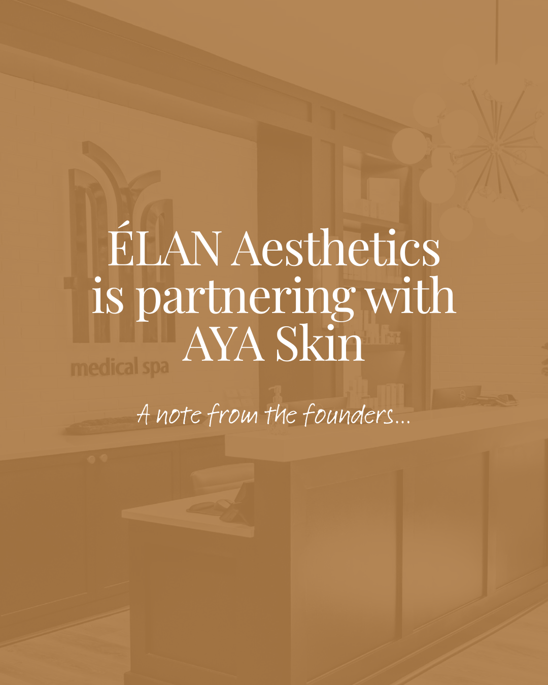 ÉLAN Aesthetics is Partnering with AYA Skin