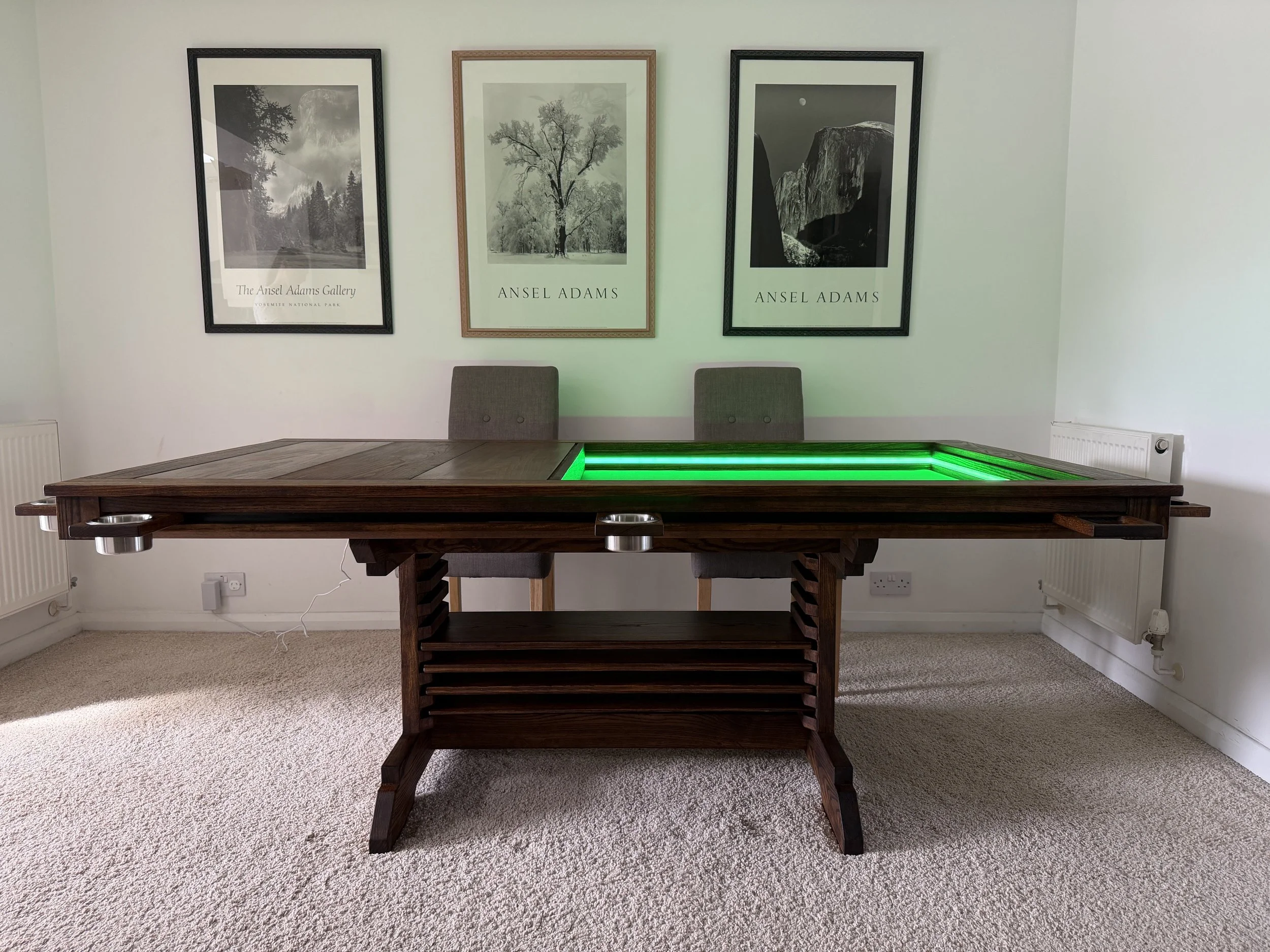 Meeplewood is a UK-based woodworking company specialising in the creation of high-quality, handcrafted board game tables in UK