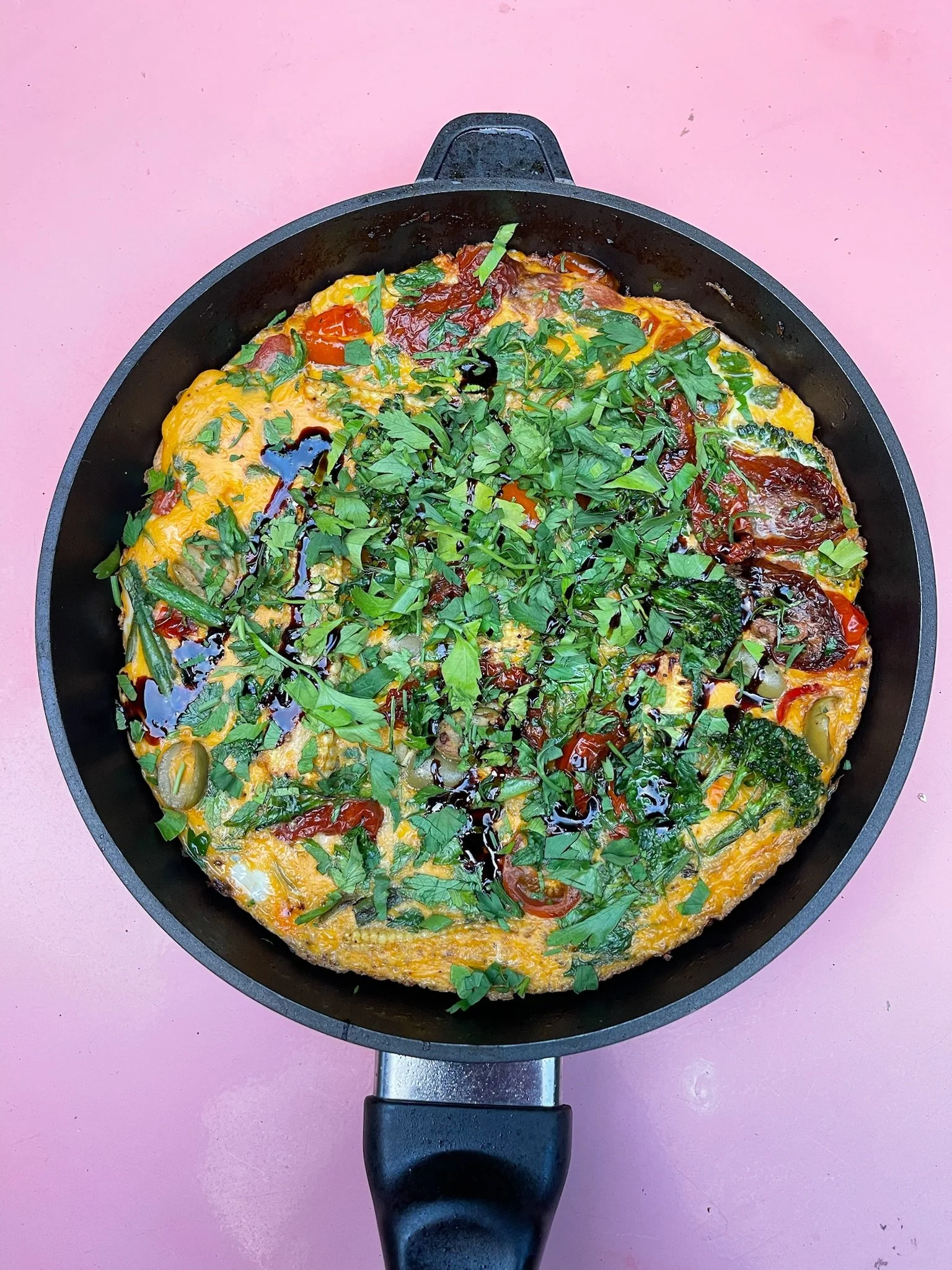 Easy Leftovers Frittata