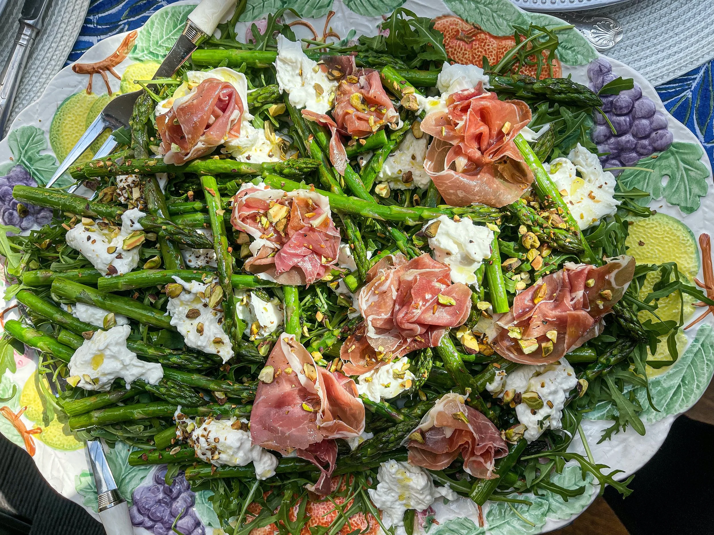Parma Ham &amp; Burrata Sharing Plate