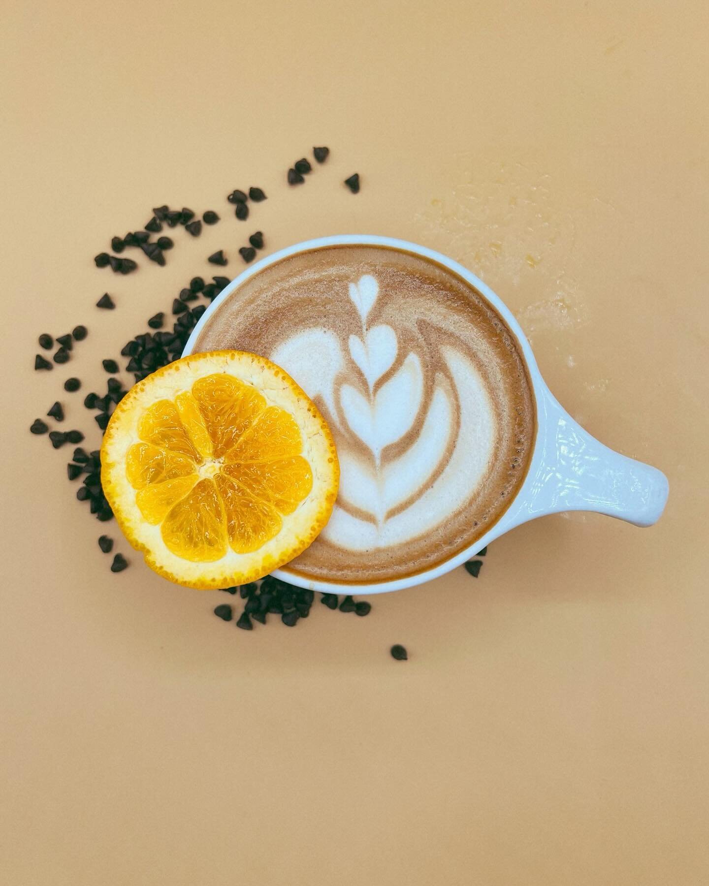 Alexa, play &lsquo;Walking on Sunshine&rsquo; by Katrina and The Waves ☀️ It&rsquo;s cloudy outside, but we&rsquo;ve got sunshine in a cup at the cafe! 

Have you tried our Amaretto Sunshine Latte yet? Made with chocolate, amaretto and orange syrups&