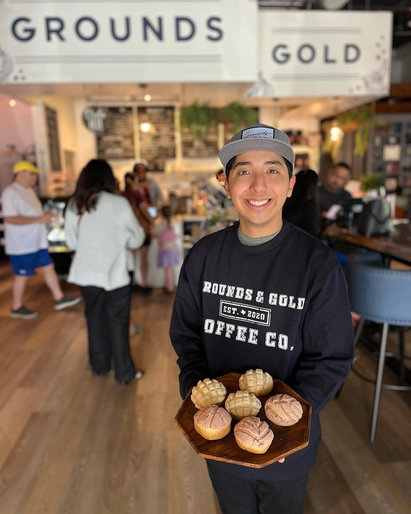 We love to celebrate all kinds of things at G&amp;G. This weekend we are celebrating Cinco de Mayo with a special addition to the pastry case, CONCHAS! Conchas are Mexican sweet bread, they&rsquo;re light with a little bit of sweetness. We have 2 fla