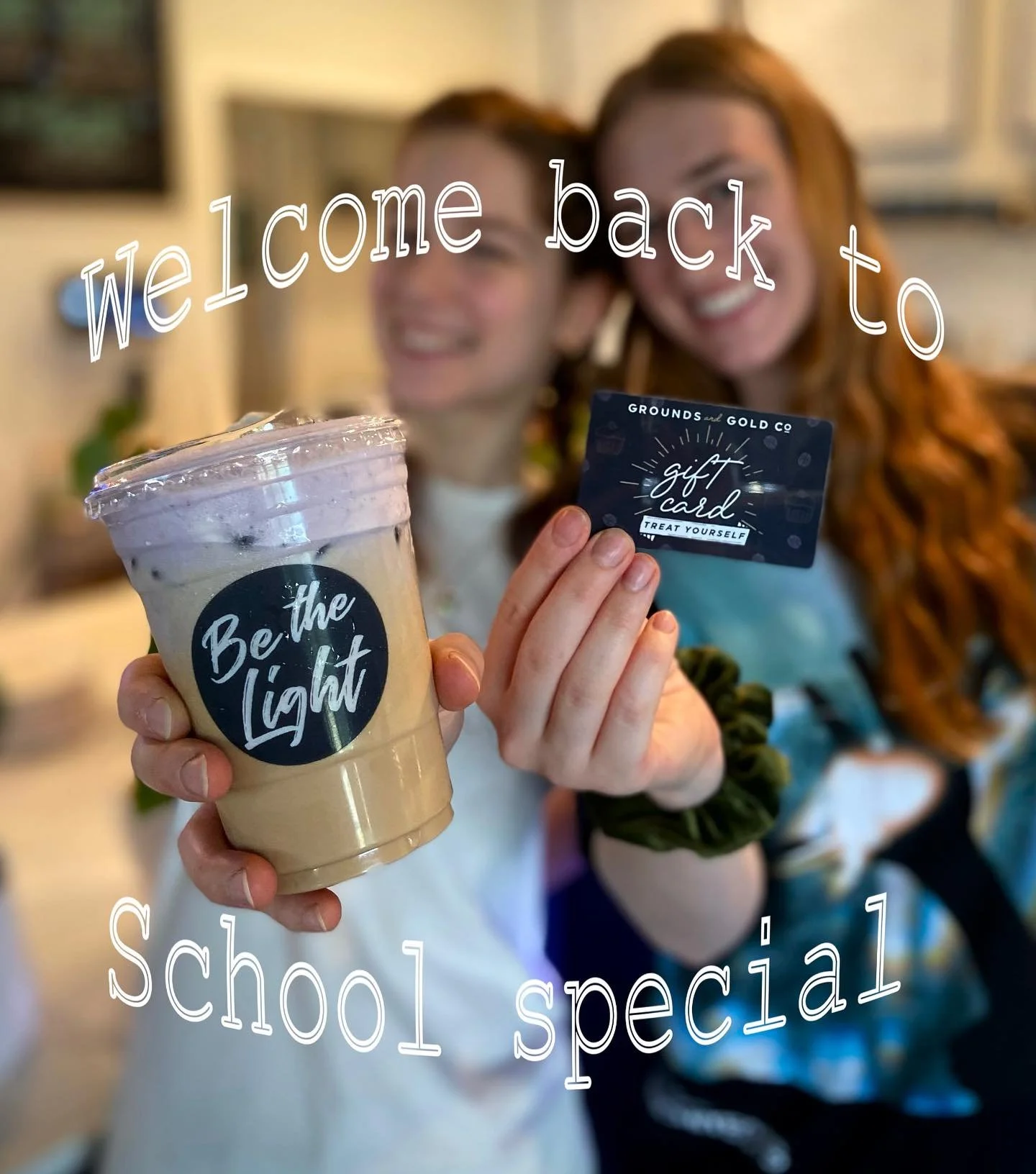 ✏️With school starting back up we would love to offer our teachers and students a 10% discount on ALL orders 8/13-8/16!! 
✏️Additionally, stop in and get a FREE BEVERAGE with the purchase of a $25 gift card! A perfect gift for your amazing teachers! 