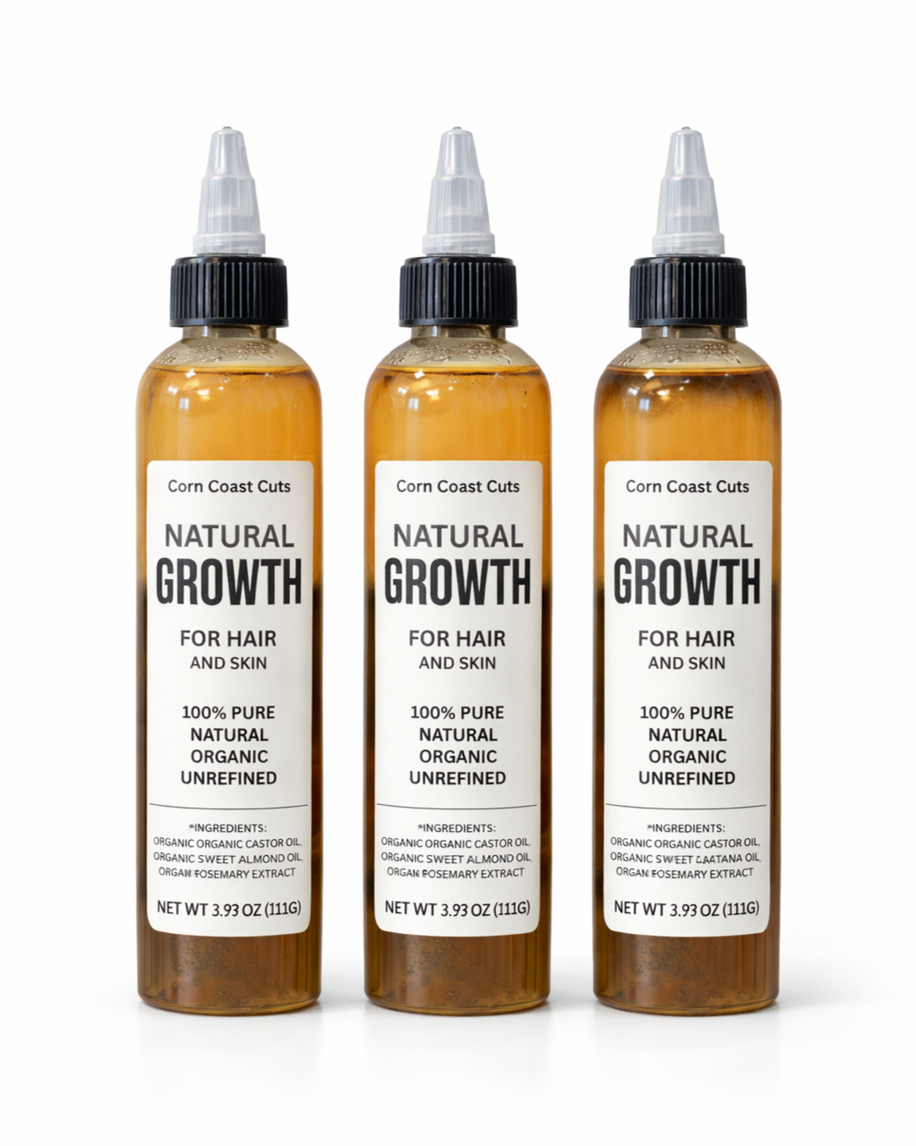 Hair Growth Oil Corn Coast Cuts