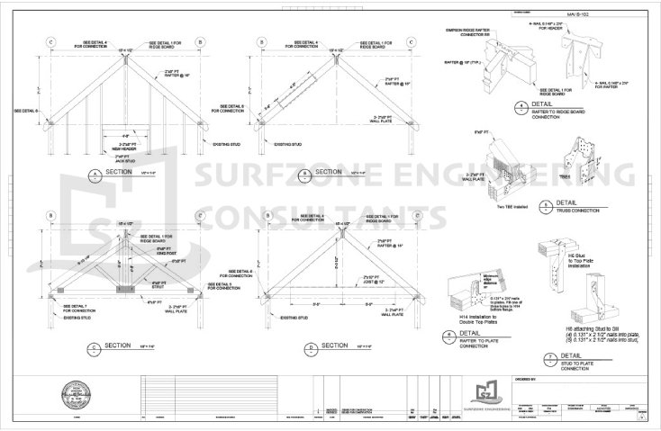 Roof Framing Design Cambridge, MA
