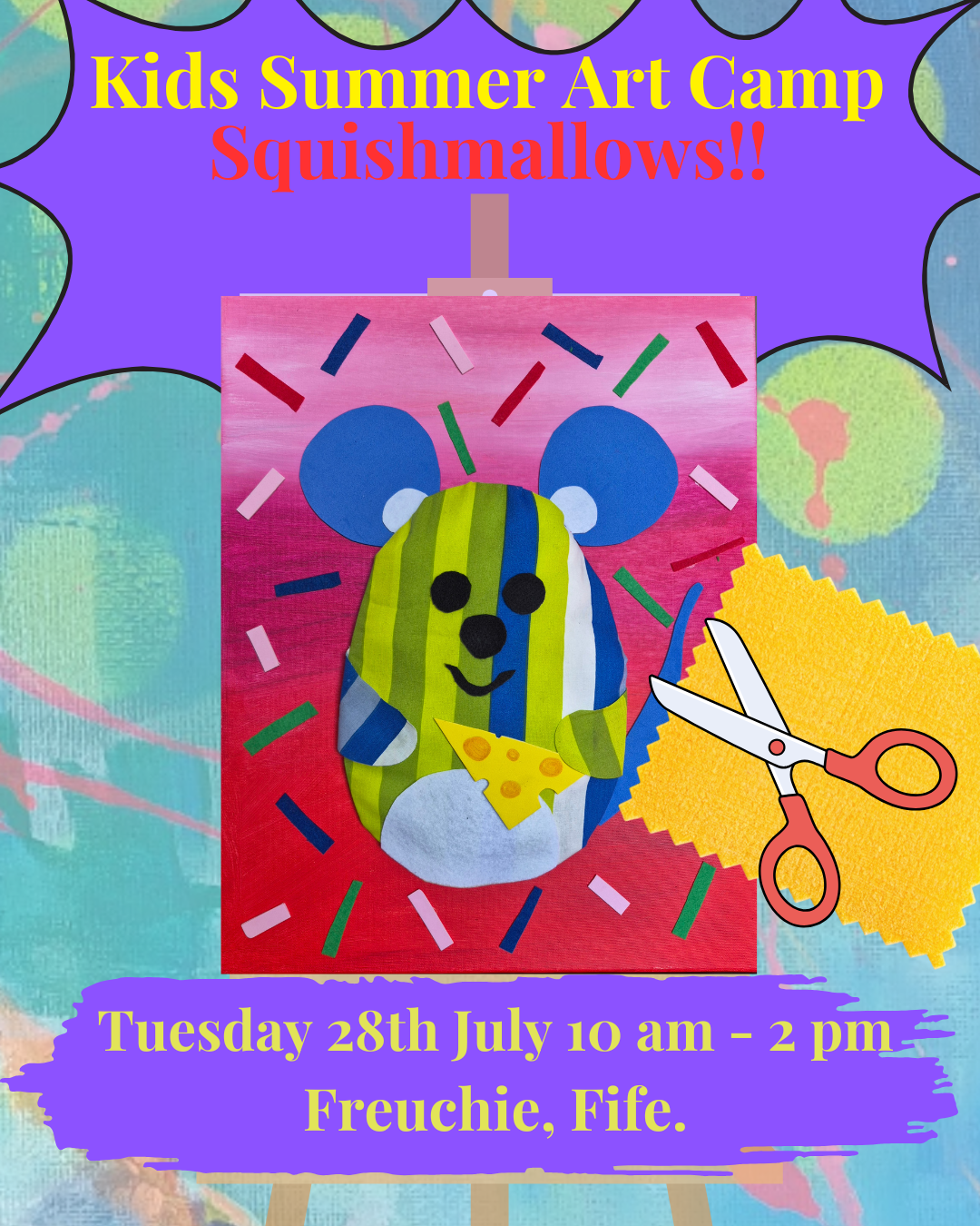 Kids Summer Art Camp - Squishmallows