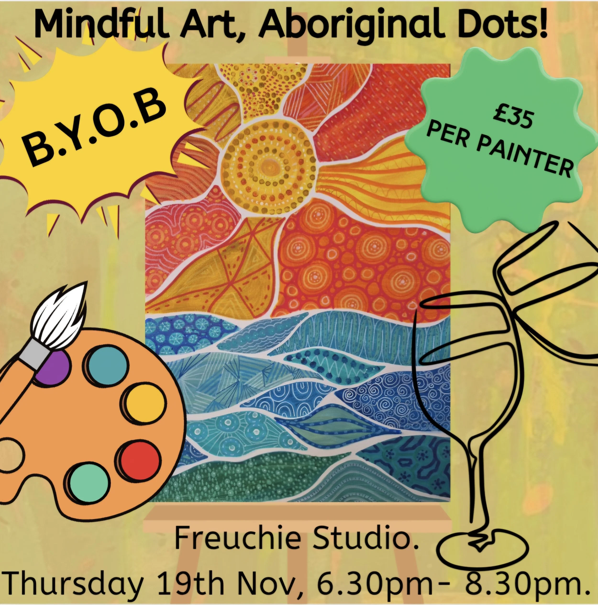 Mindful Art - Aboriginal Dots!