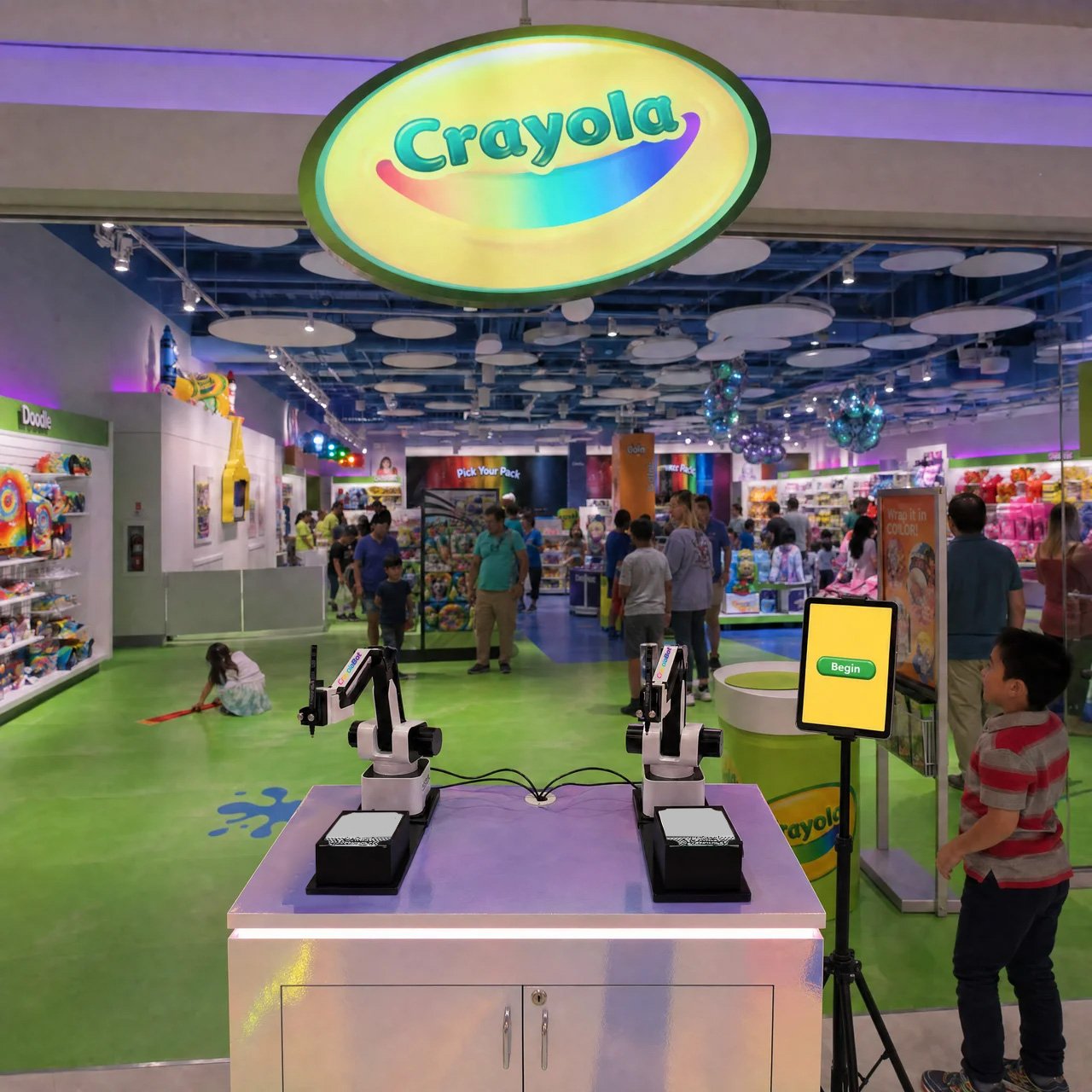 Meet Crayola’s Coolest Drawing Robot!