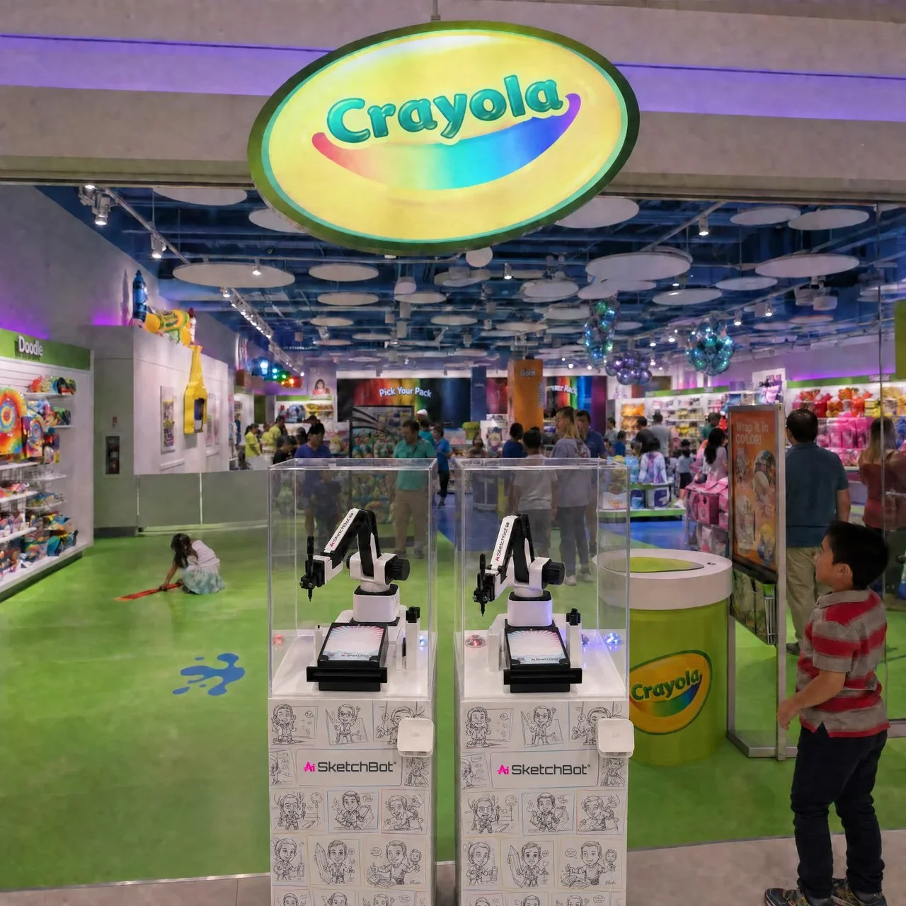 Meet Crayola’s Coolest Drawing Robot!