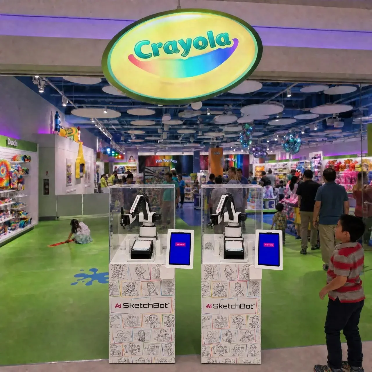 Meet the Robot Turning Selfies into Crayola Comics