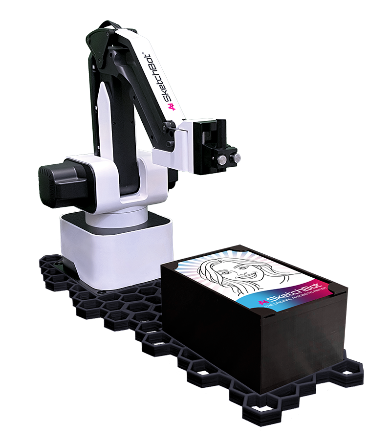 SketchBot with platform