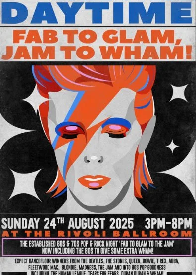 Fab To Glam, Jam To Wham