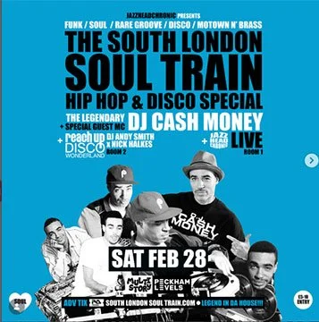 South London Soul Train with DJ Cash Money