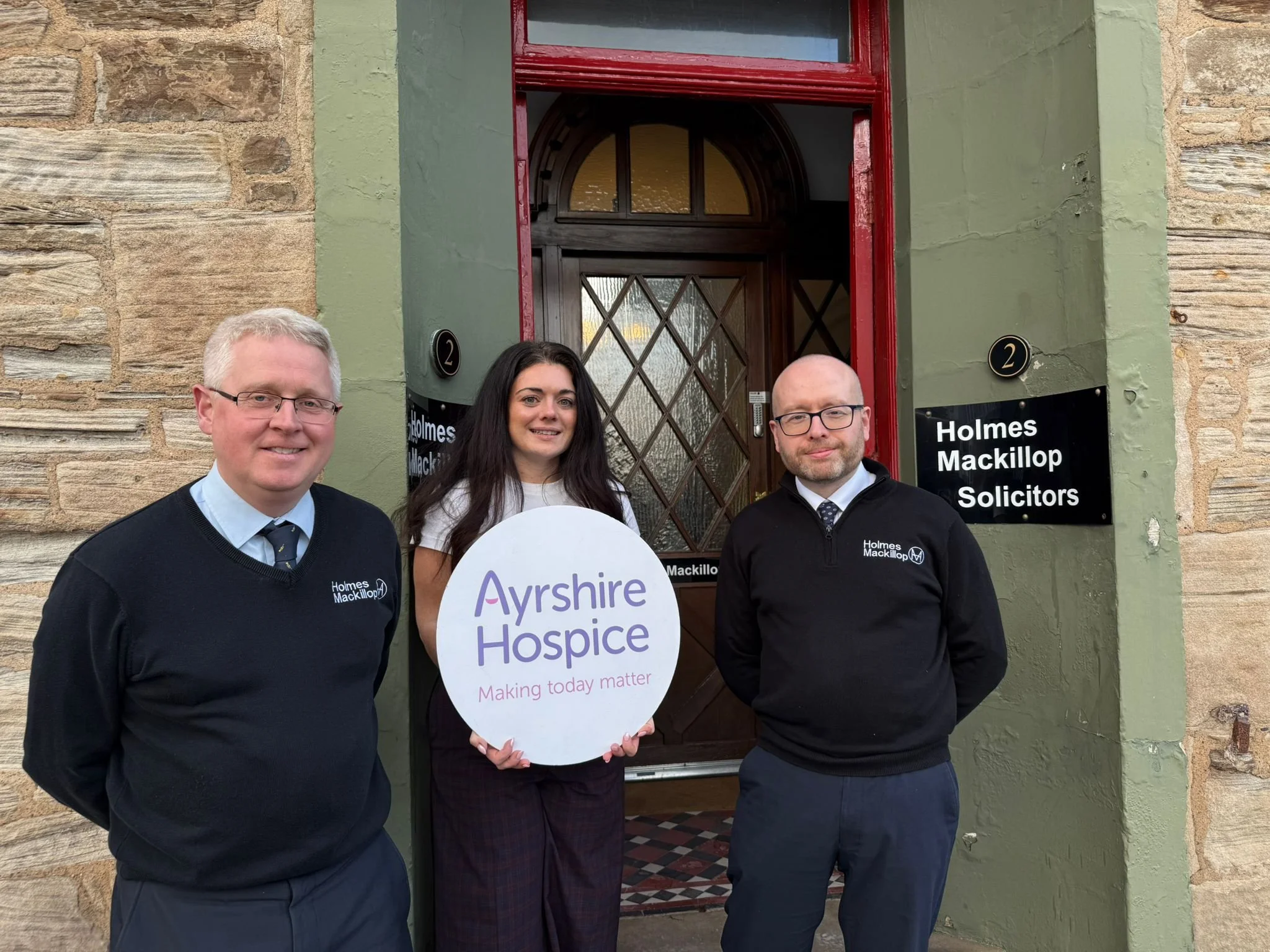 Holmes Mackillop signs up as Gold Sponsor of Ayrshire Hospice Road to the World Cup fundraising event