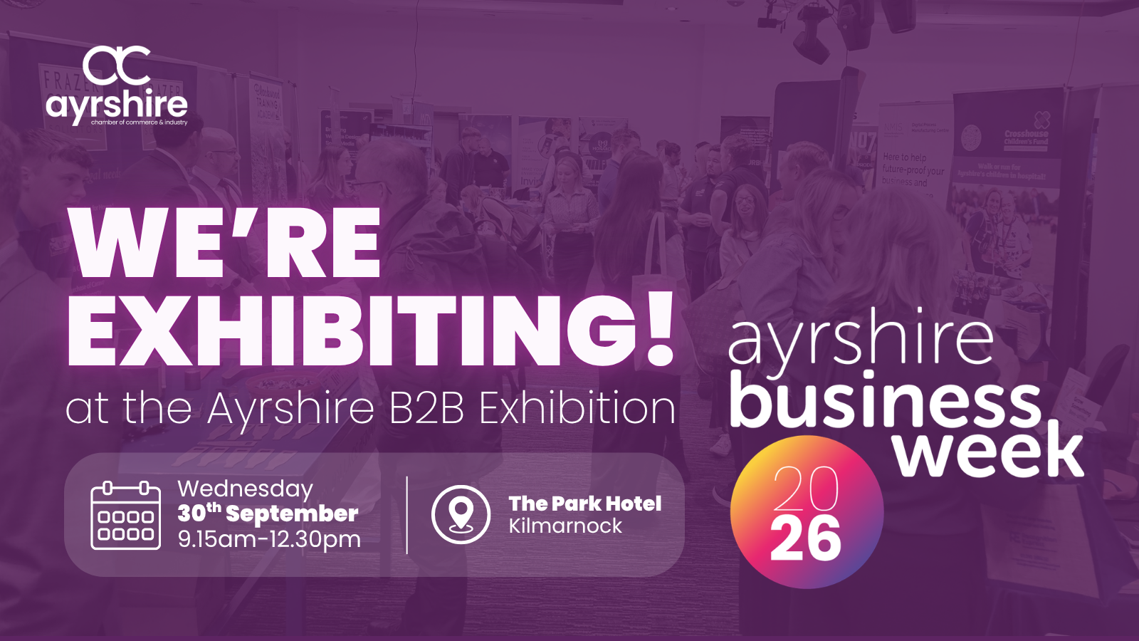 Holmes Mackillop set to make an exhibition of itself at Ayrshire Business Week