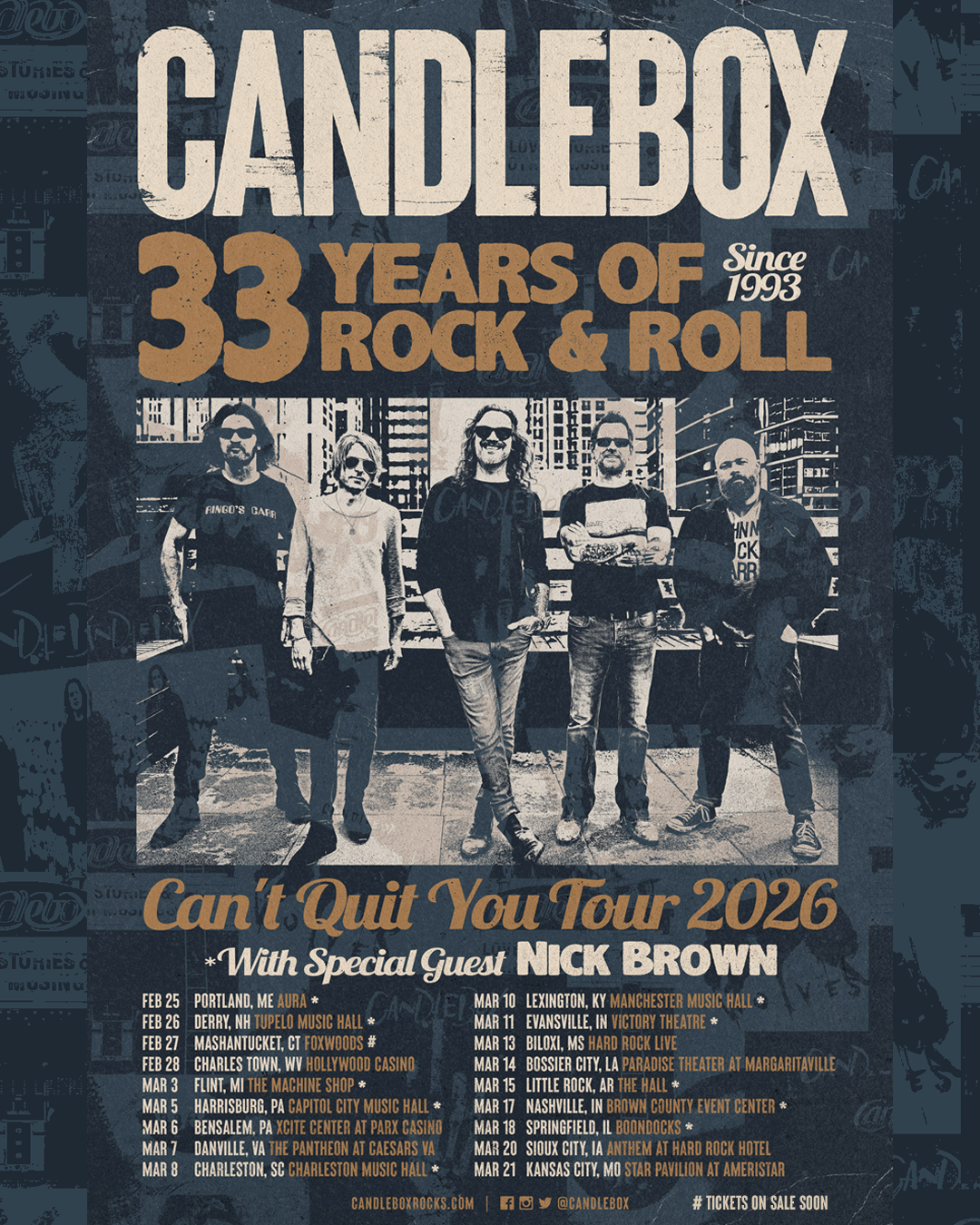 Can’t Quit You Tour 2026