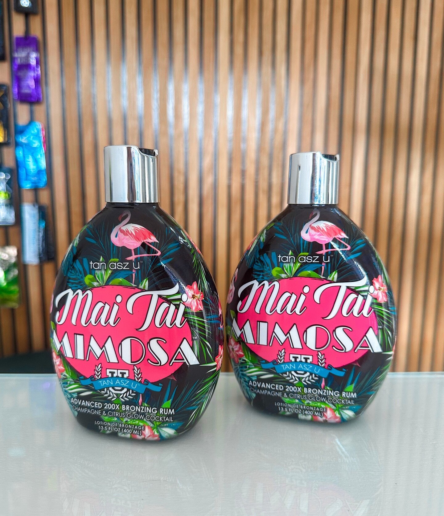 New in!✨
Mai Tai Mimosa - Advanced 200X Bronzing Rum

- Advanced 200X Bronzer
- Champagne &amp; Citrus extracts to enhance your glow
- Tigergrass extract &amp; Hemp Seed to deeply condition the skin
- DHA-free

We have a limited number of these avail