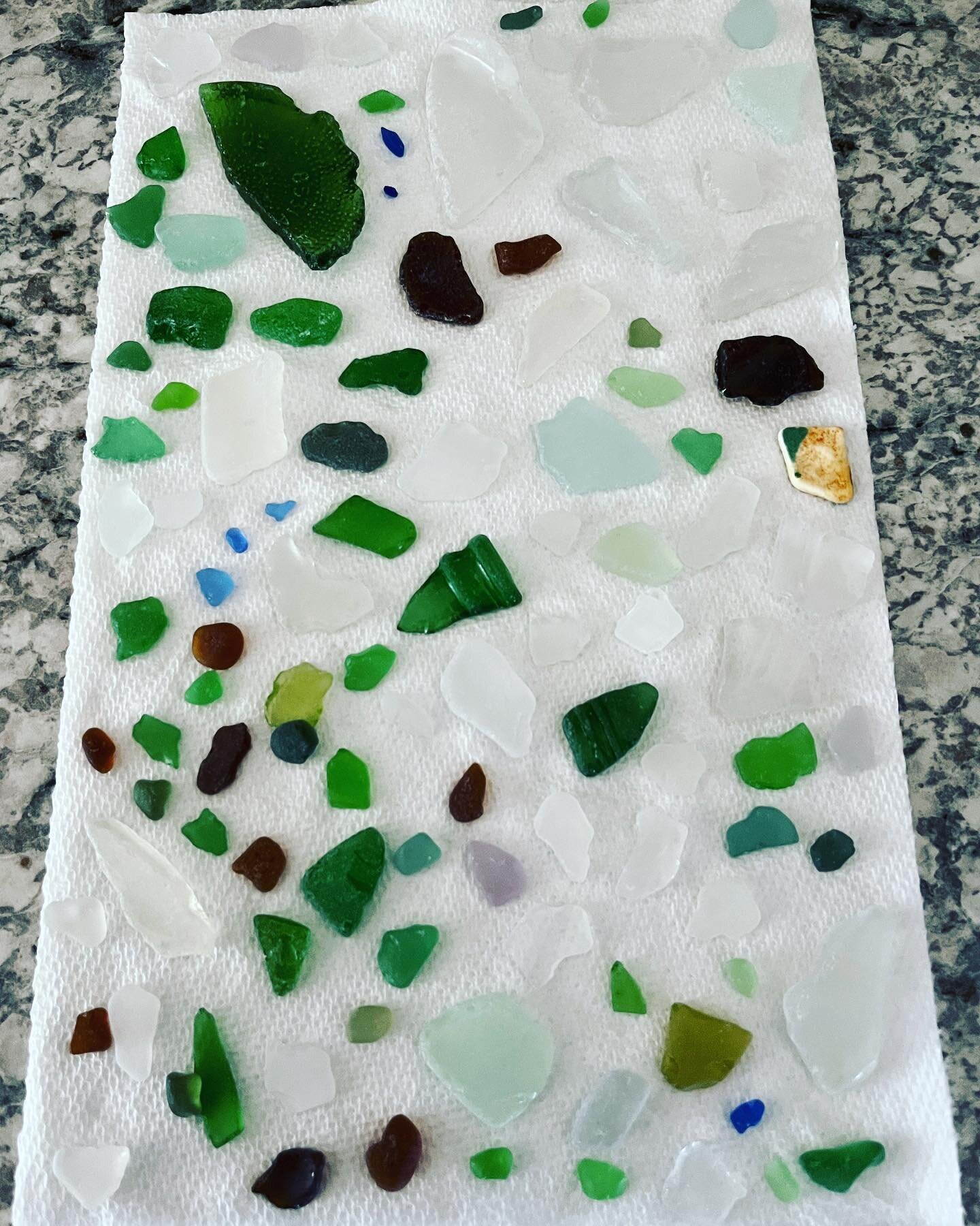 Last week&rsquo;s treasure.  #seaglass #heart #heartsyfeartsy