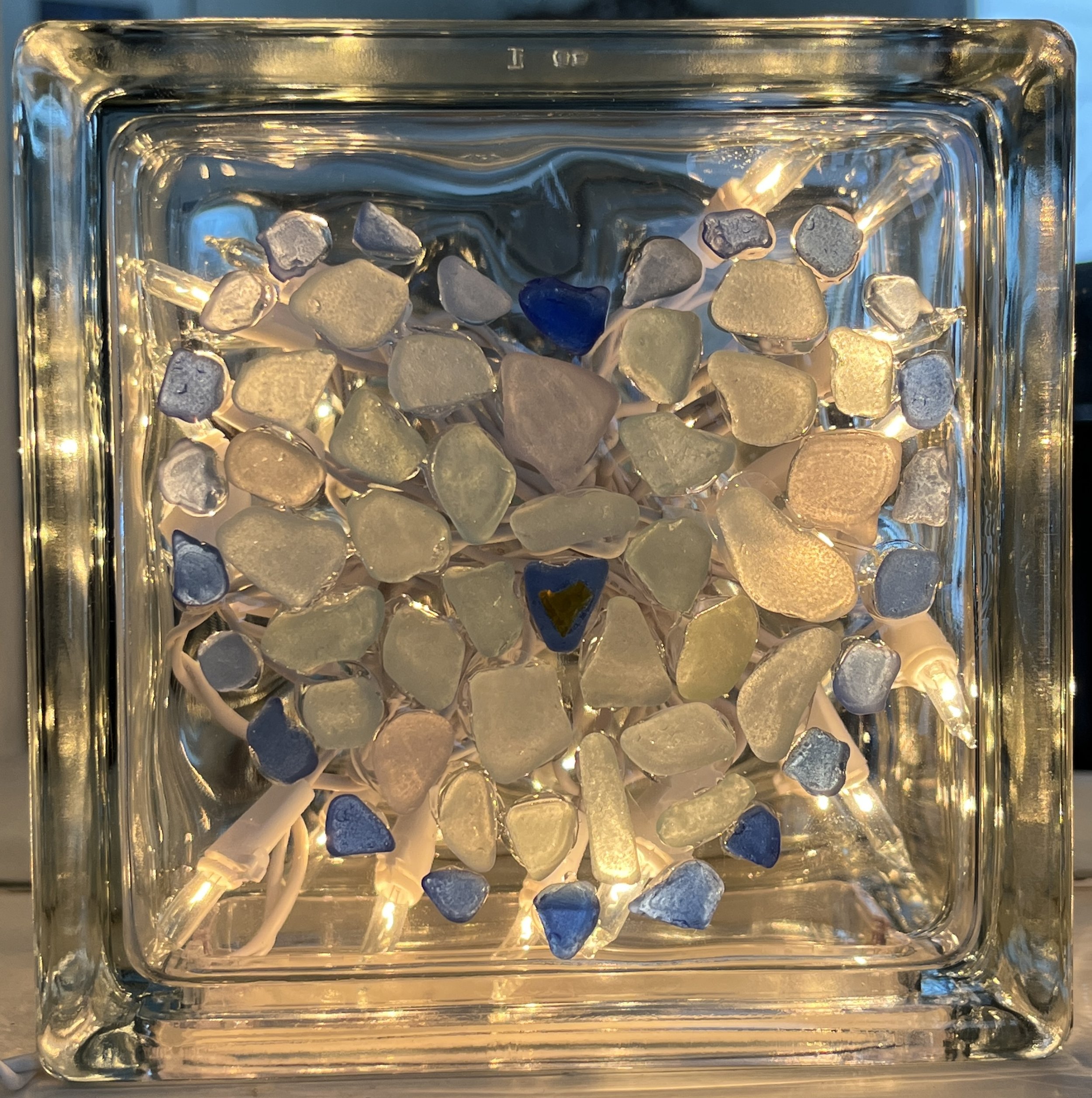 Glass Cube Sea Glass Heart Light.jpeg