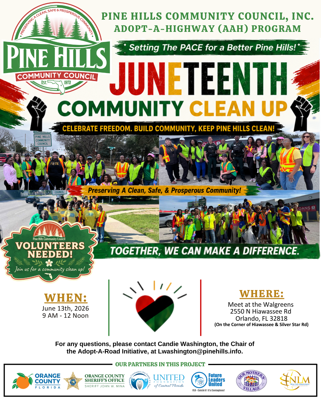 PHCC June 13, 2026 Clean Up