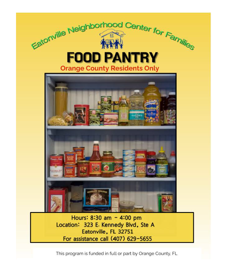 Eatonville Food Pantry Flyer