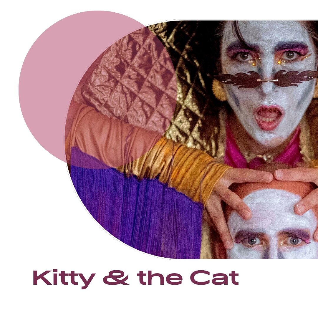 🌀Our resonance showcase on 09.12. at @90mil___ 90mil___ is getting closer! Time to introduce the artists! 🌀

Meet @kitty_and_the_cat_meow 😻
Kitty &amp; the Cat are a roaring electro-drag duo soothing your heart, but also breaking your bones 🦴💥 L