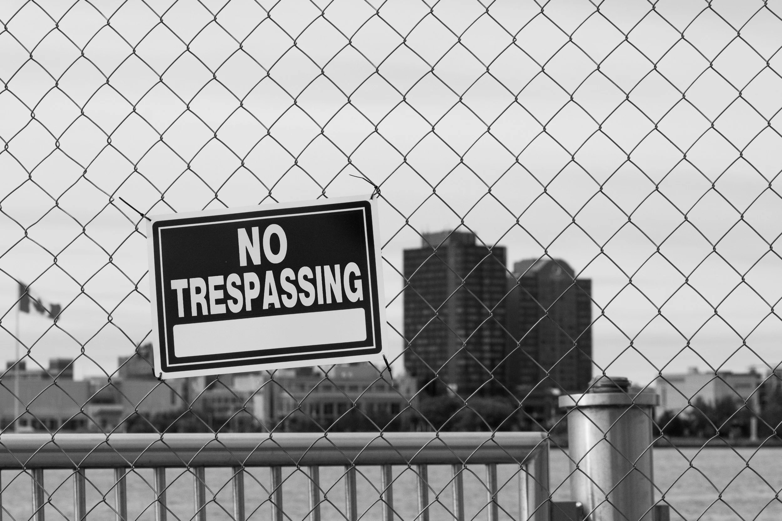 No Trespassing