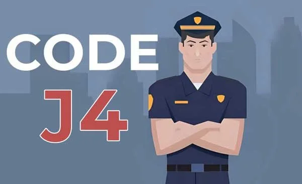 What is a J4 Police Code?