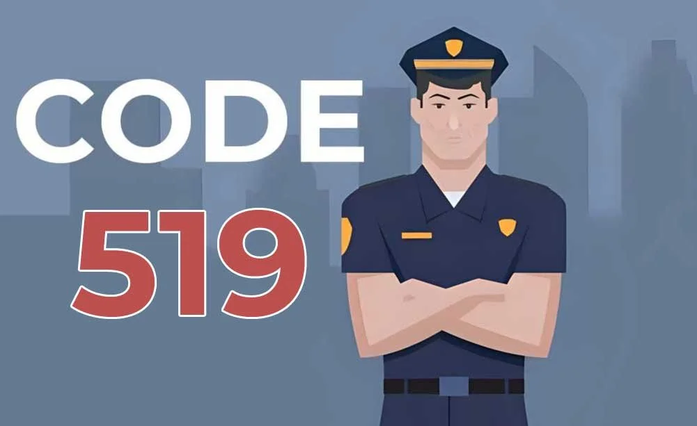 What-is-a-519-police-code
