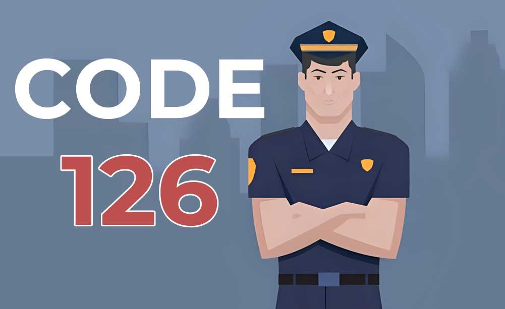 What is Police Code 126? — Proud Police