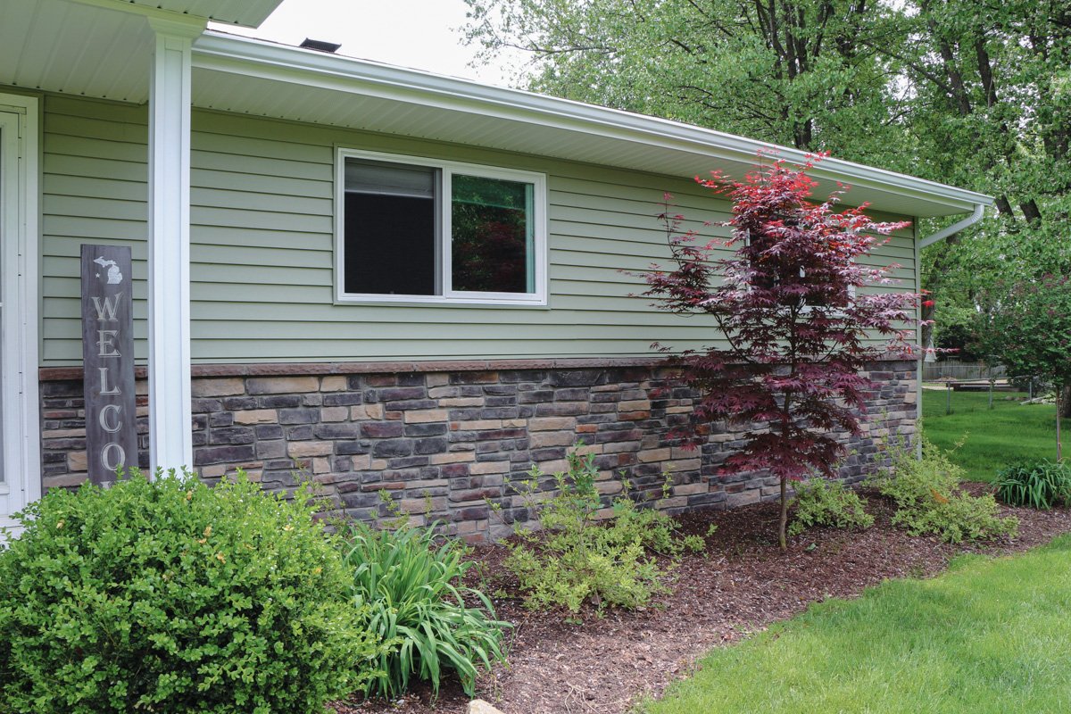 New Siding &amp; Stonework