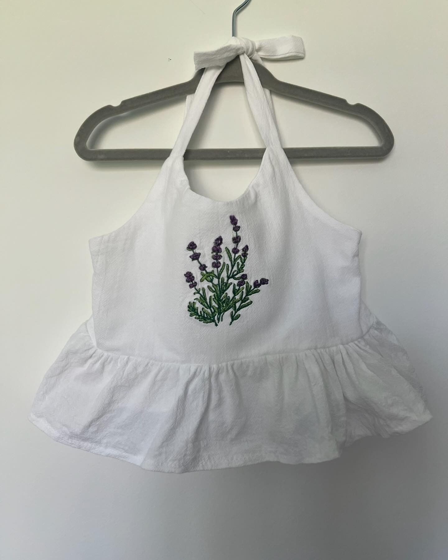 Spring is here and summer is just around the corner! ☀️100% cotton halter top with a linen/gauze feel - size 18-24m. Available on the Lei and Gray website in the &ldquo;gift shop&rdquo;
