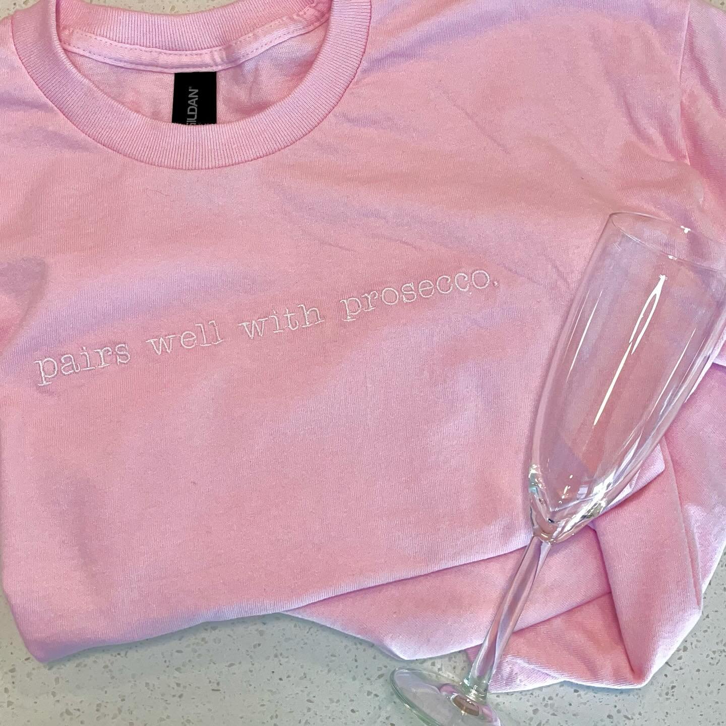 Pairs well with Prosecco 🥂 #prosecco #champagne #mimosa #brunch