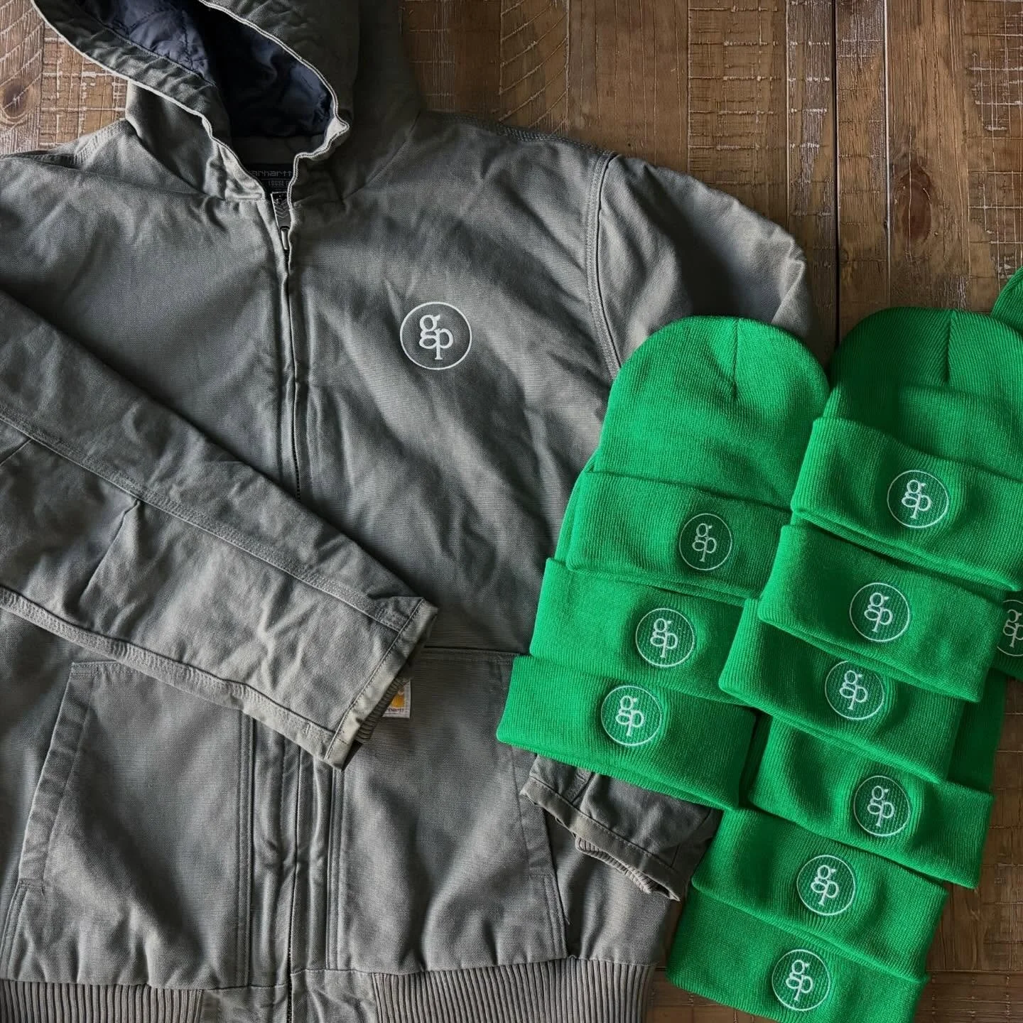 Beanies and jacket for Gwynedd Painting @gwyneddpainting - check them out! 🫟