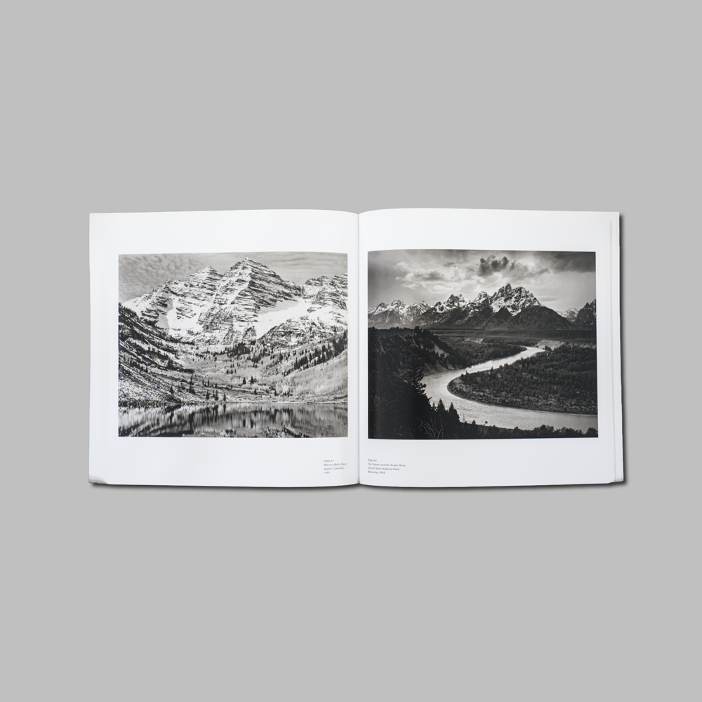 Ansel Adams. At The Waters Edge. Peabody Essex Museum. Offset Printed Tritones
