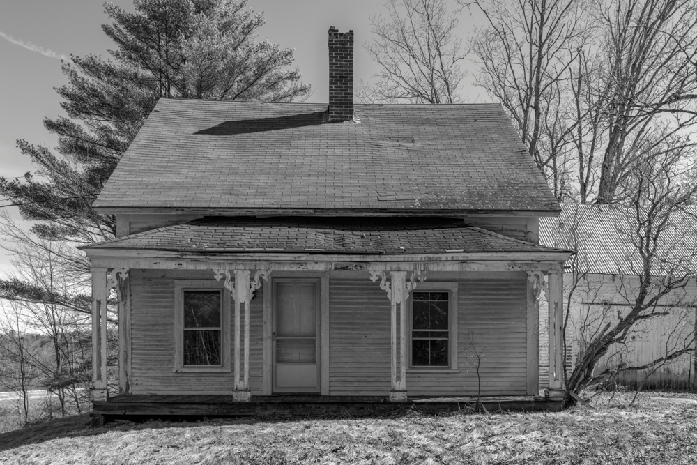 Farmhouse. Newport, New Hampshire. Spring 2025