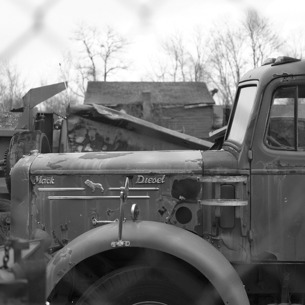 Mack. Salvage Yard. Concord, New Hampshire, Summer 2025